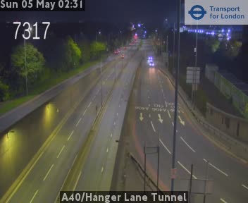 A40 Hanger Lane Tunnel NW10 7HG